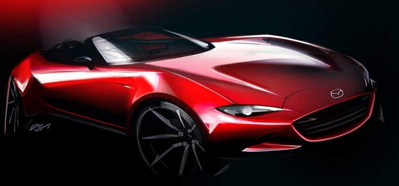 Illustration for article titled Here's How Mazda Designed The New Miata To Be Like The Original